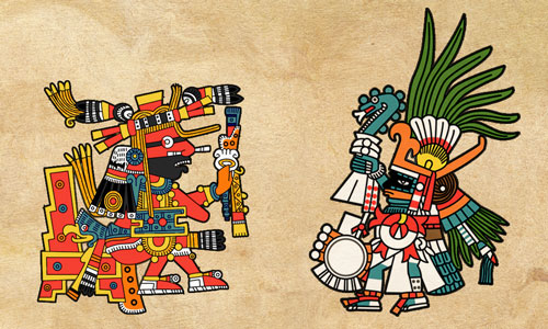 Huehuetéotl vs Huitzilopochtli